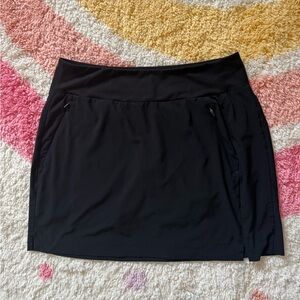 Athleta Black Skort size 10